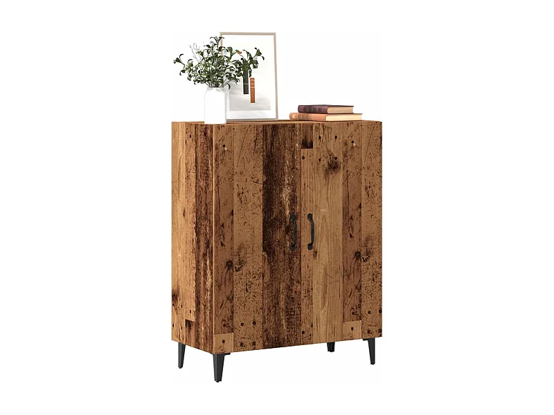 Buffet | Bahut | Meuble de rangement vieux bois 70x34x90 cm bois d'ingénierie