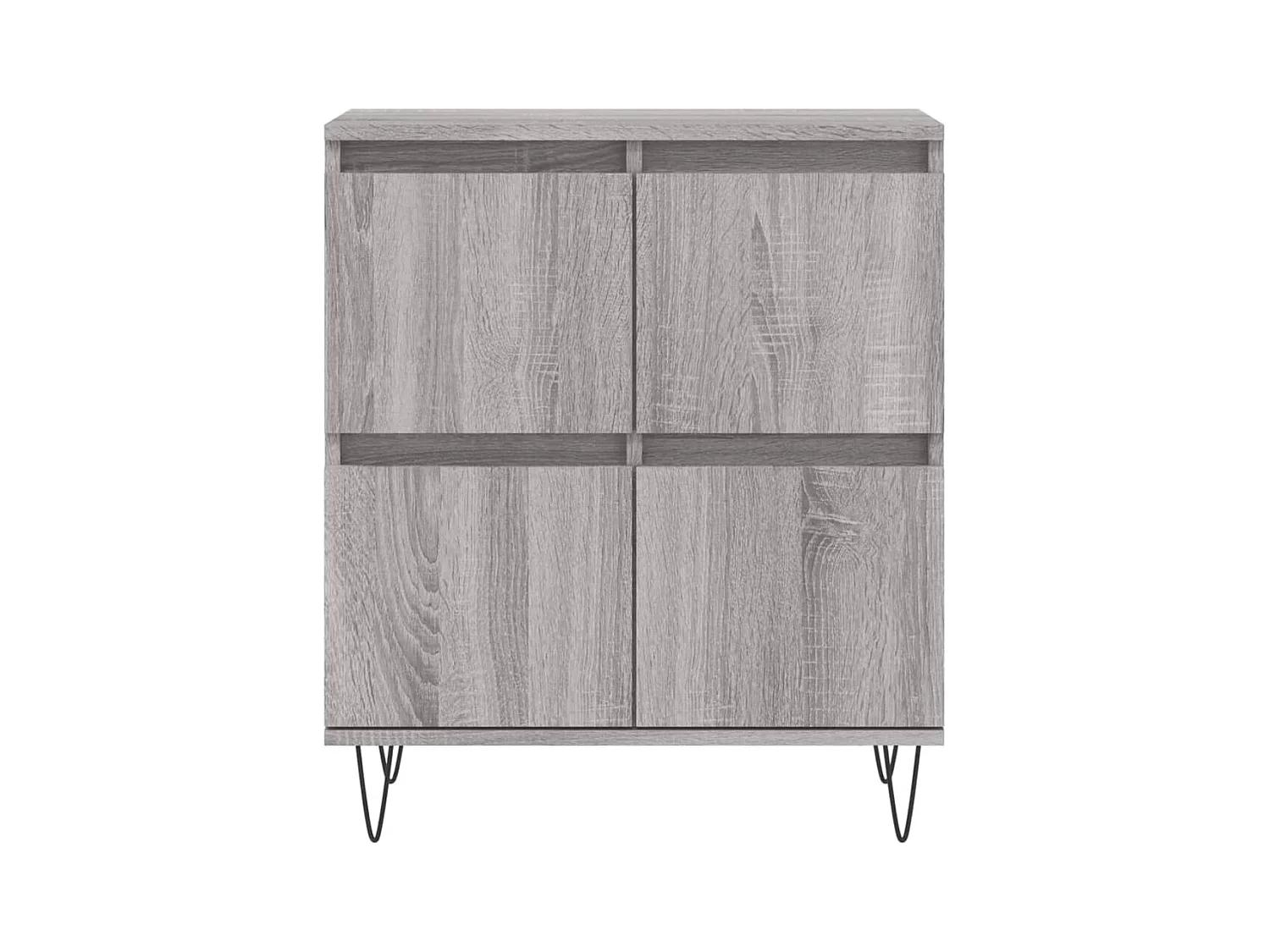 Credenza | Buffet | Armadio Grigio Sonoma 60x35x70 cm in Legno Multistrato