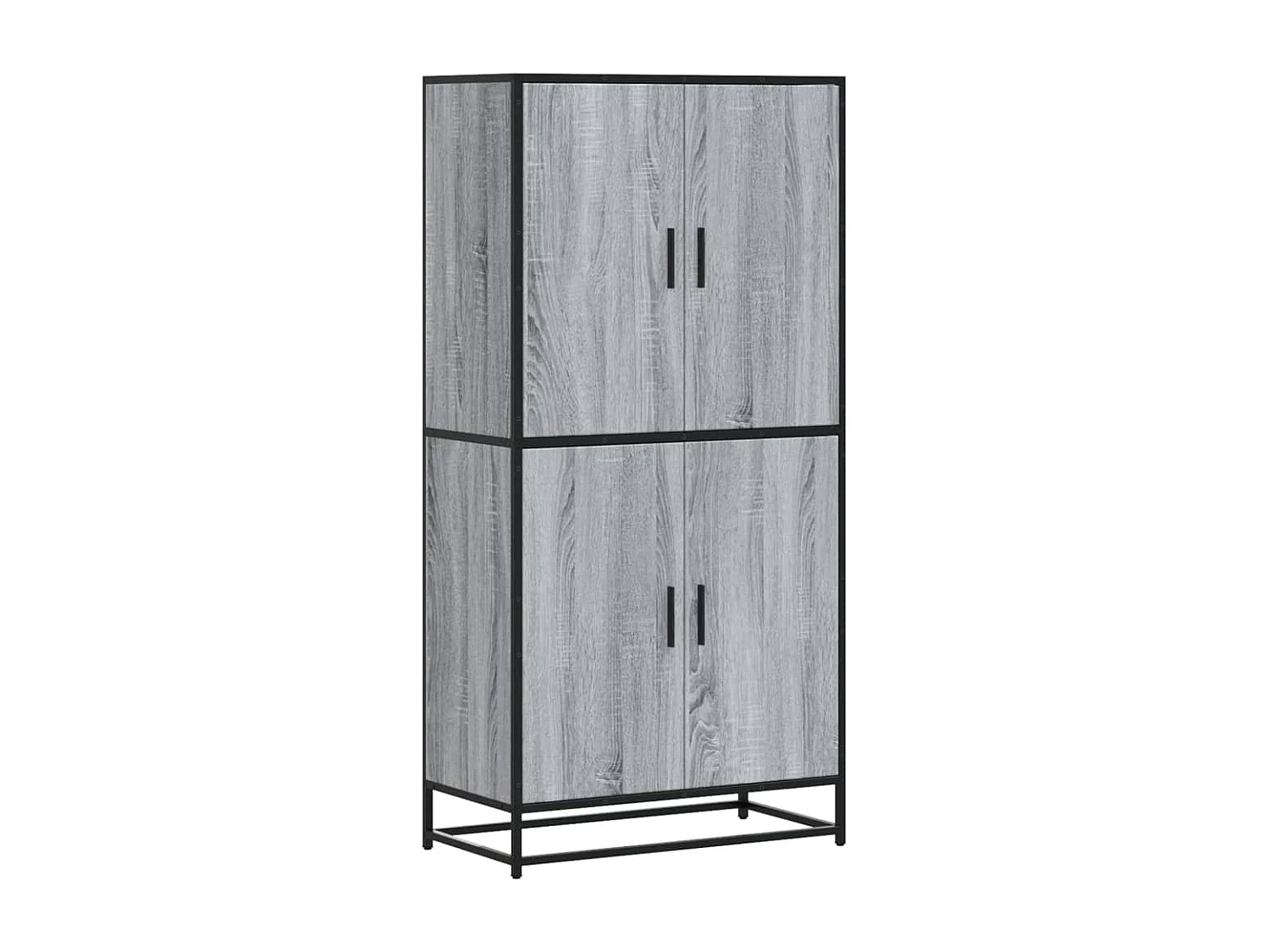 Buffet | Bahut | Meuble de rangement haut sonoma gris 68x35x139 cm bois d'ingénierie