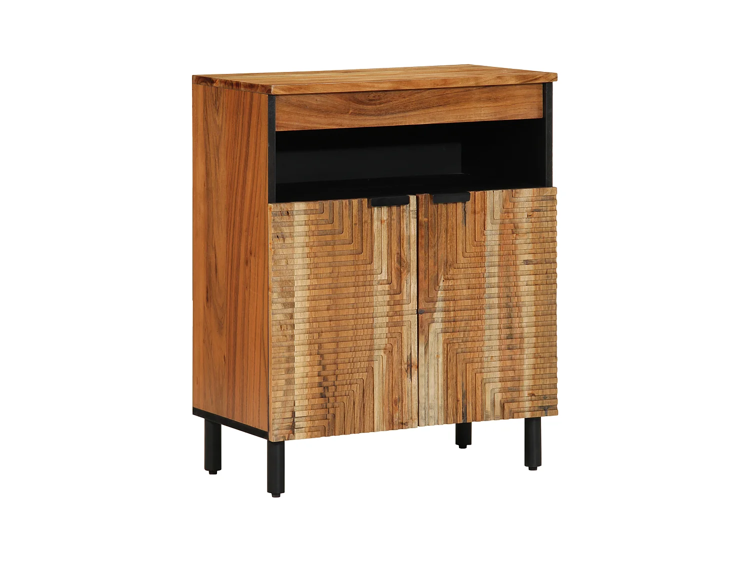 Sideboard | Credenza | Armadio 60x33x75 cm in legno massello di acacia