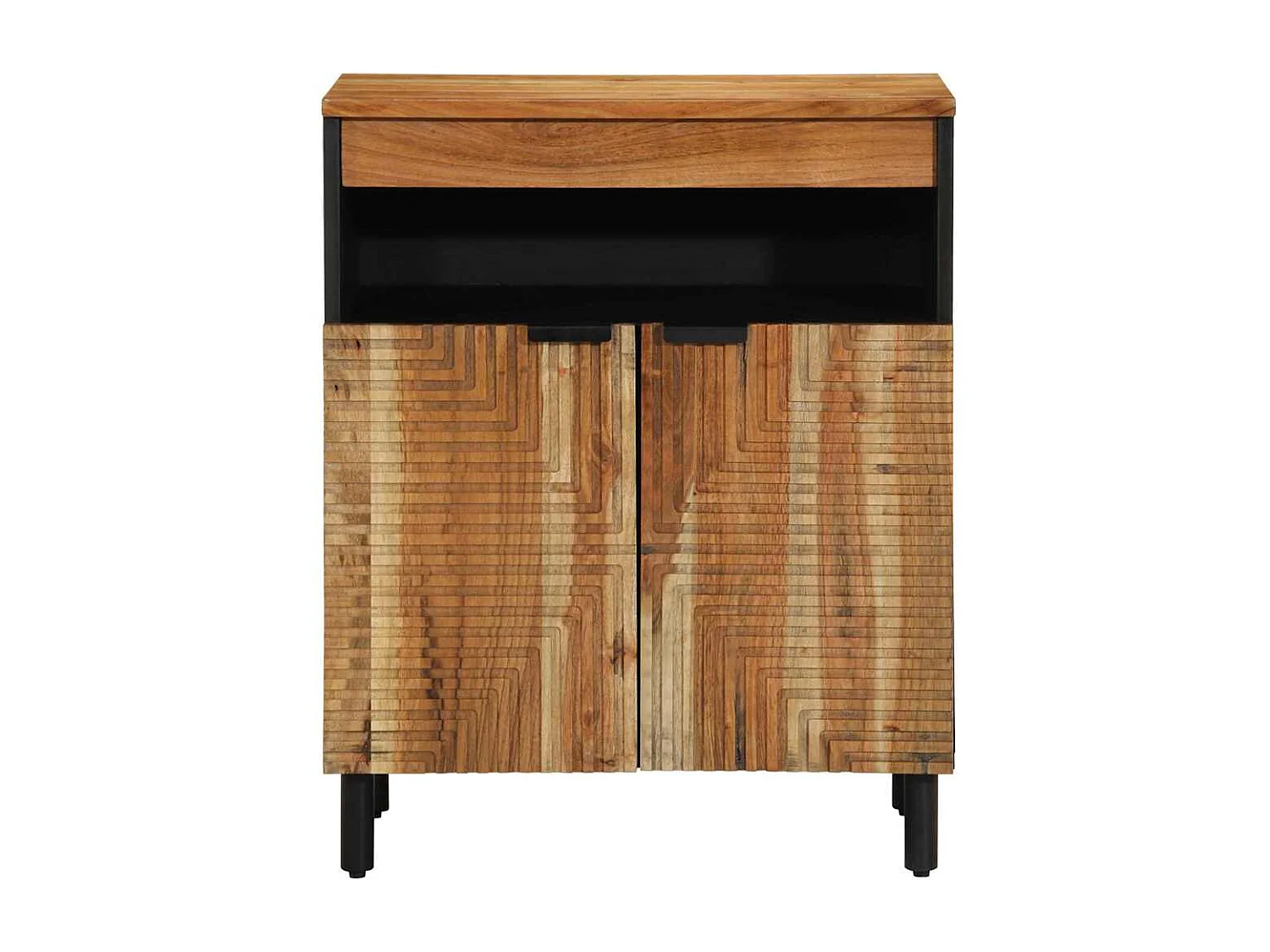Buffet | Bahut | Meuble de rangement 60x33x75 cm Bois d'acacia massif