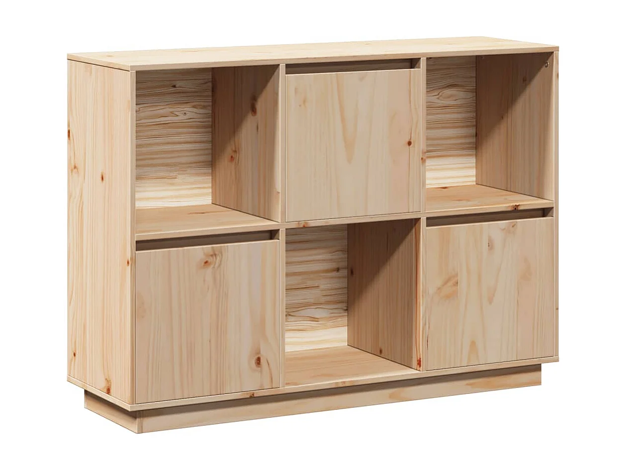 Buffet | Bahut | Meuble de rangement 110,5x35x80 cm Bois massif de pin