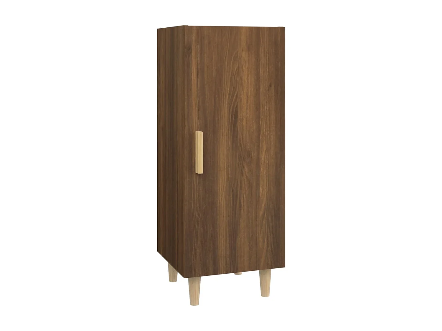 Buffet | Bahut | Meuble de rangement Chêne marron 34,5x34x90 cm Bois d'ingénierie