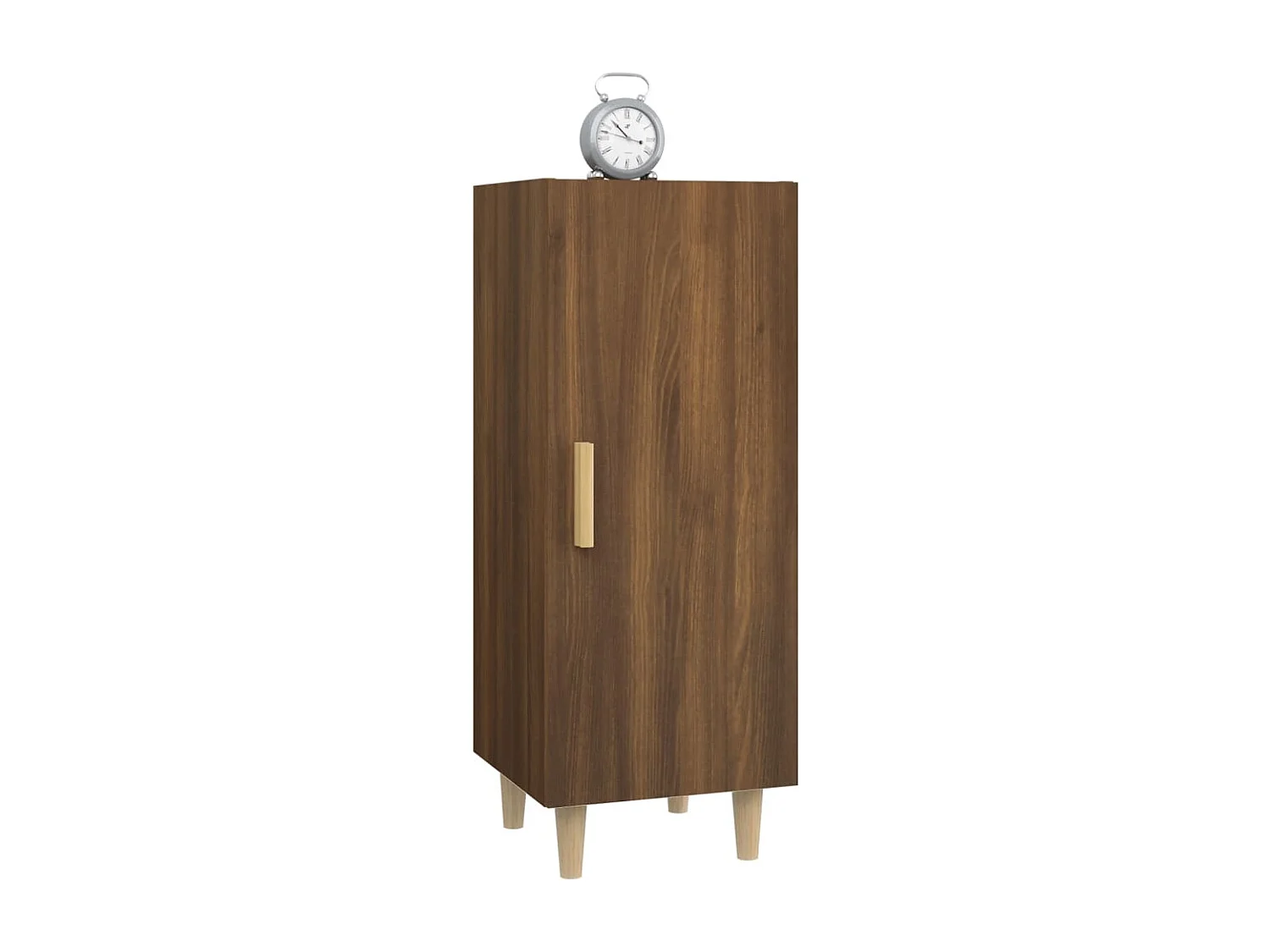 Buffet | Bahut | Meuble de rangement Chêne marron 34,5x34x90 cm Bois d'ingénierie