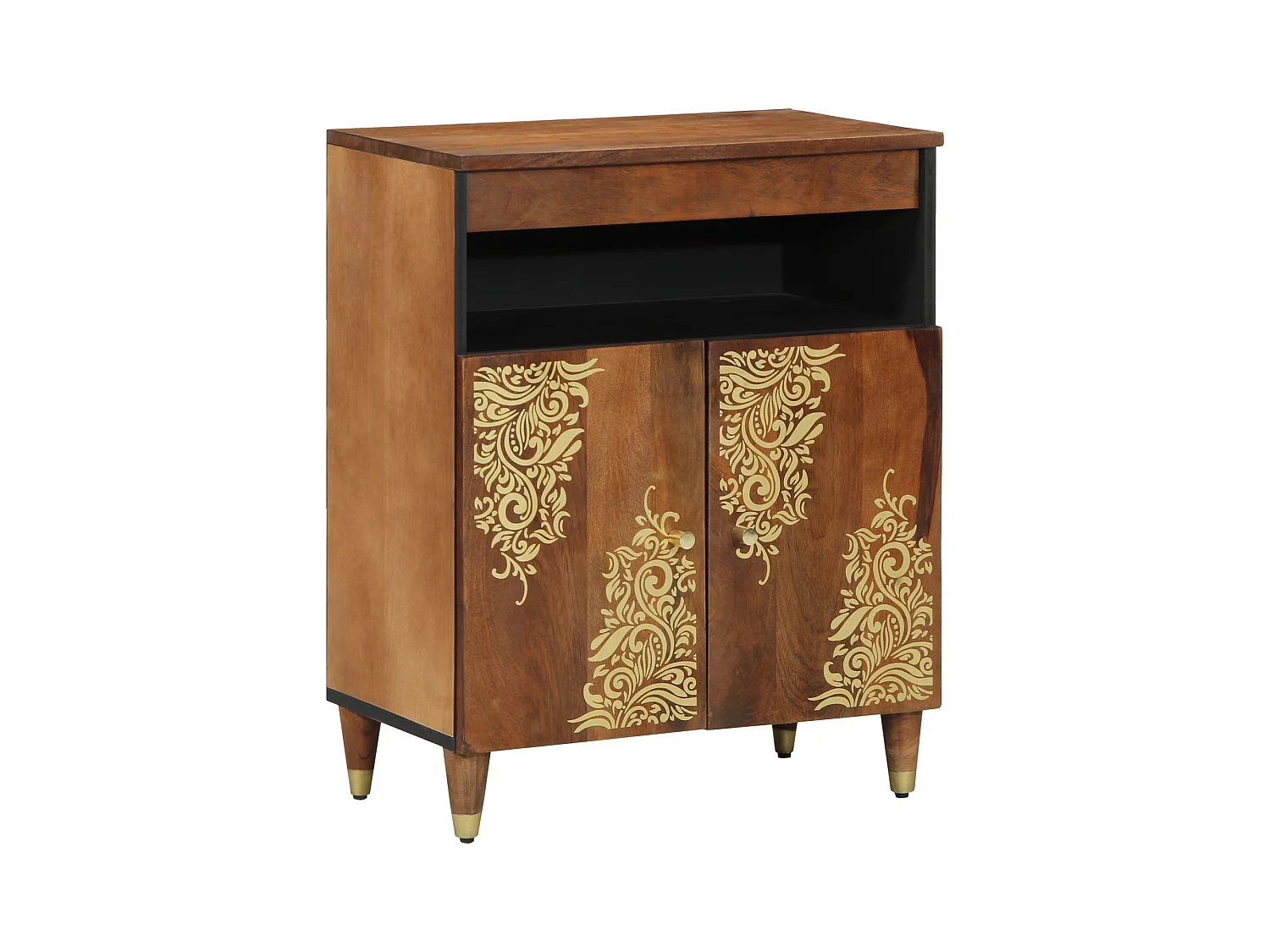 Buffet | Bahut | Meuble de rangement 60x33x75 cm en bois massif