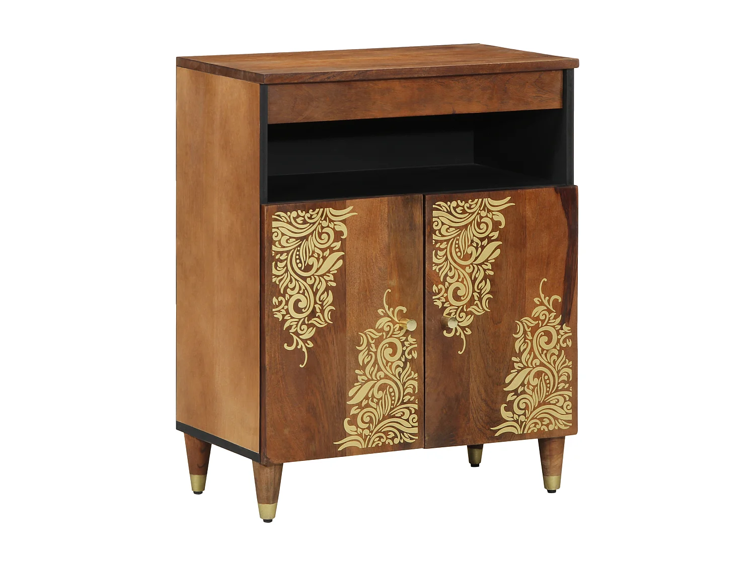 Buffet | Bahut | Meuble de rangement 60x33x75 cm en bois massif