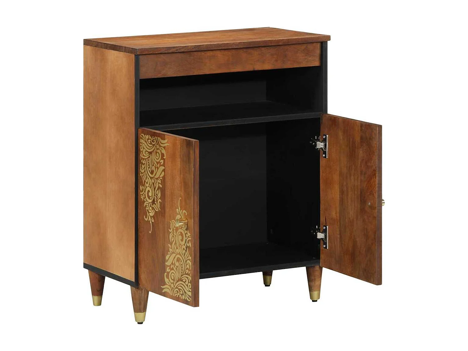 Buffet | Bahut | Meuble de rangement 60x33x75 cm en bois massif