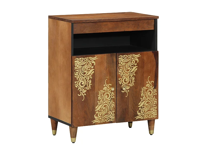 Buffet | Bahut | Meuble de rangement 60x33x75 cm en bois massif