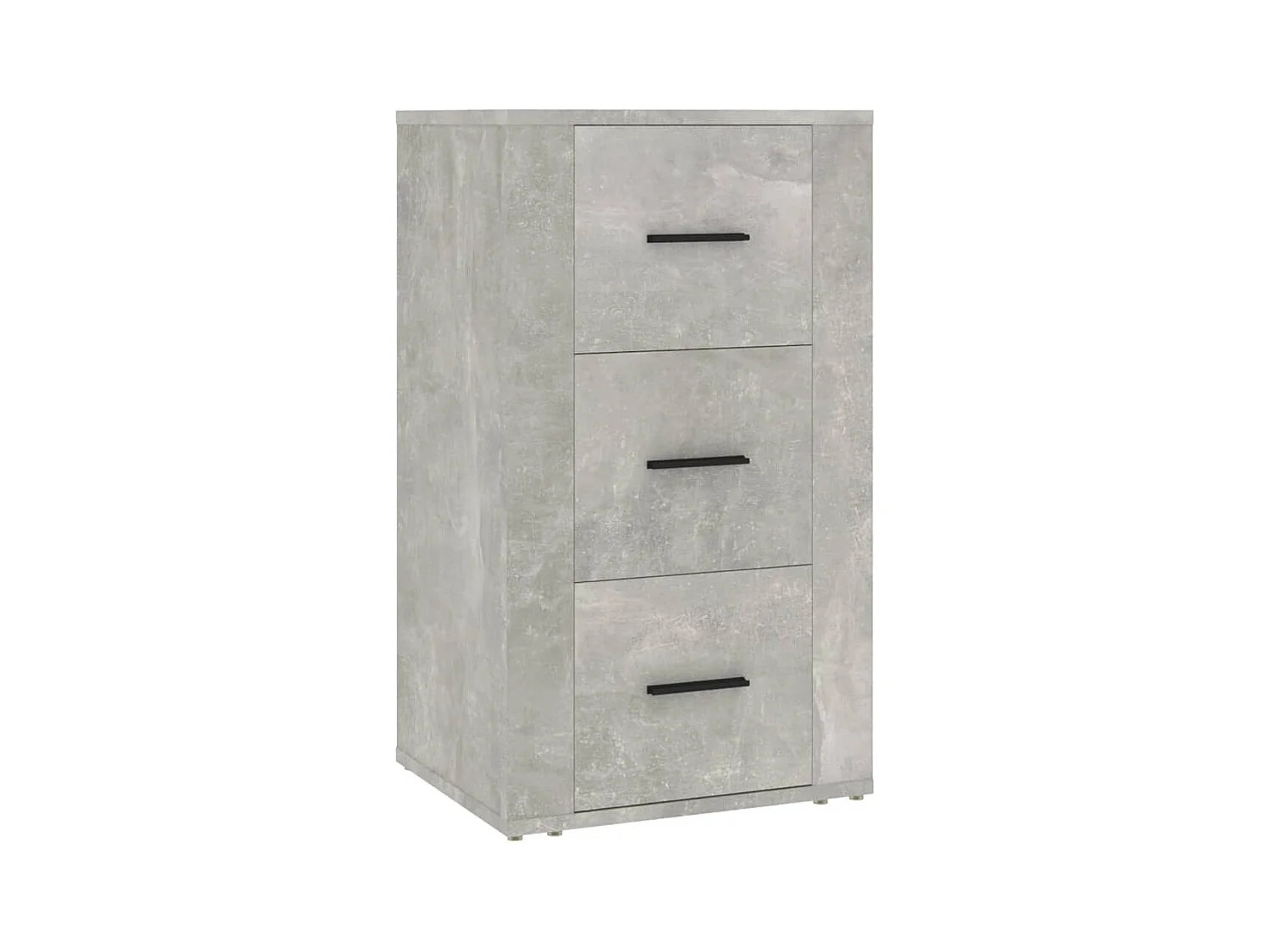 Buffet | Bahut | Meuble de rangement Gris béton 40x33x70 cm Bois d'ingénierie
