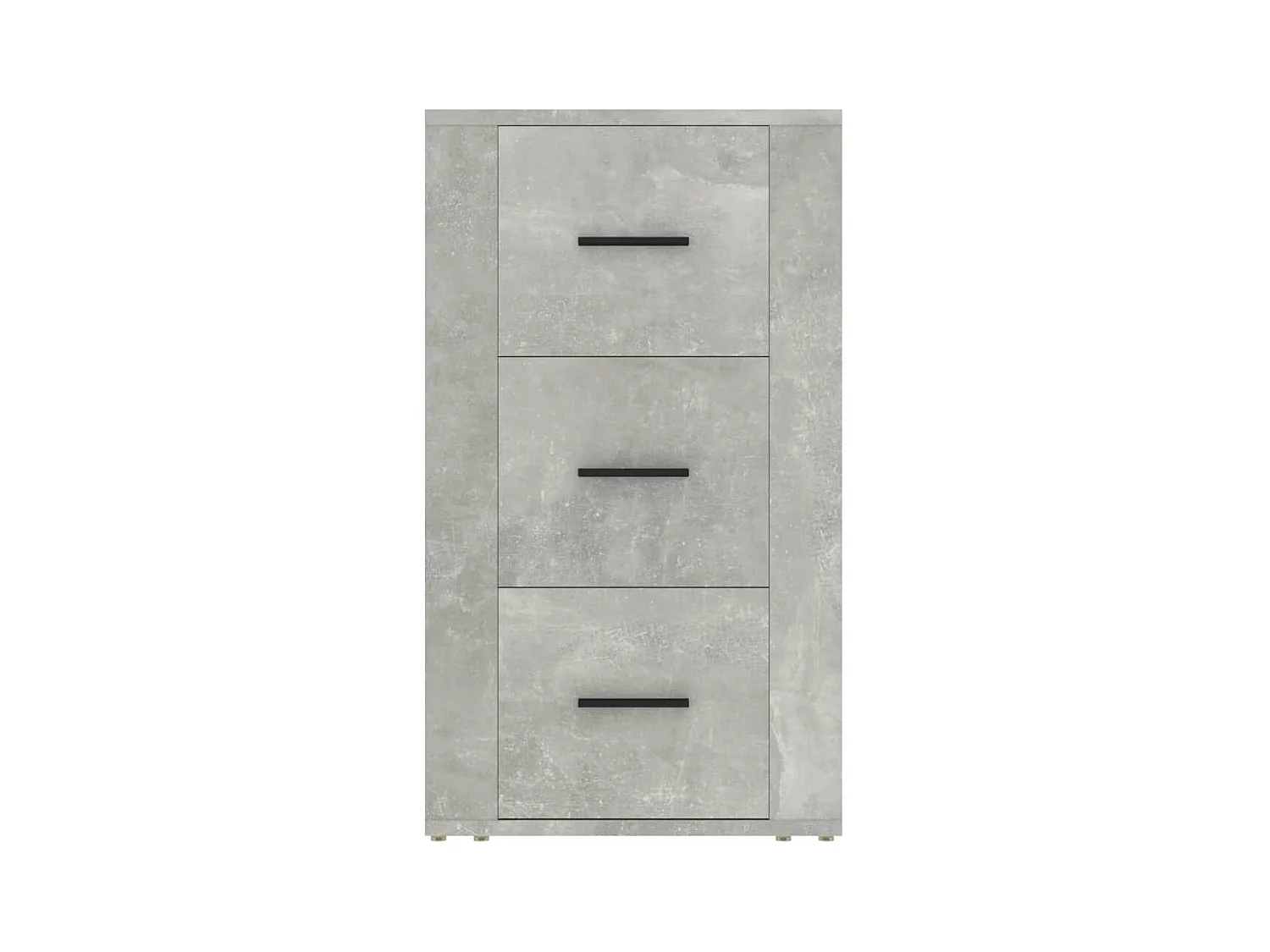 Buffet | Bahut | Meuble de rangement Gris béton 40x33x70 cm Bois d'ingénierie