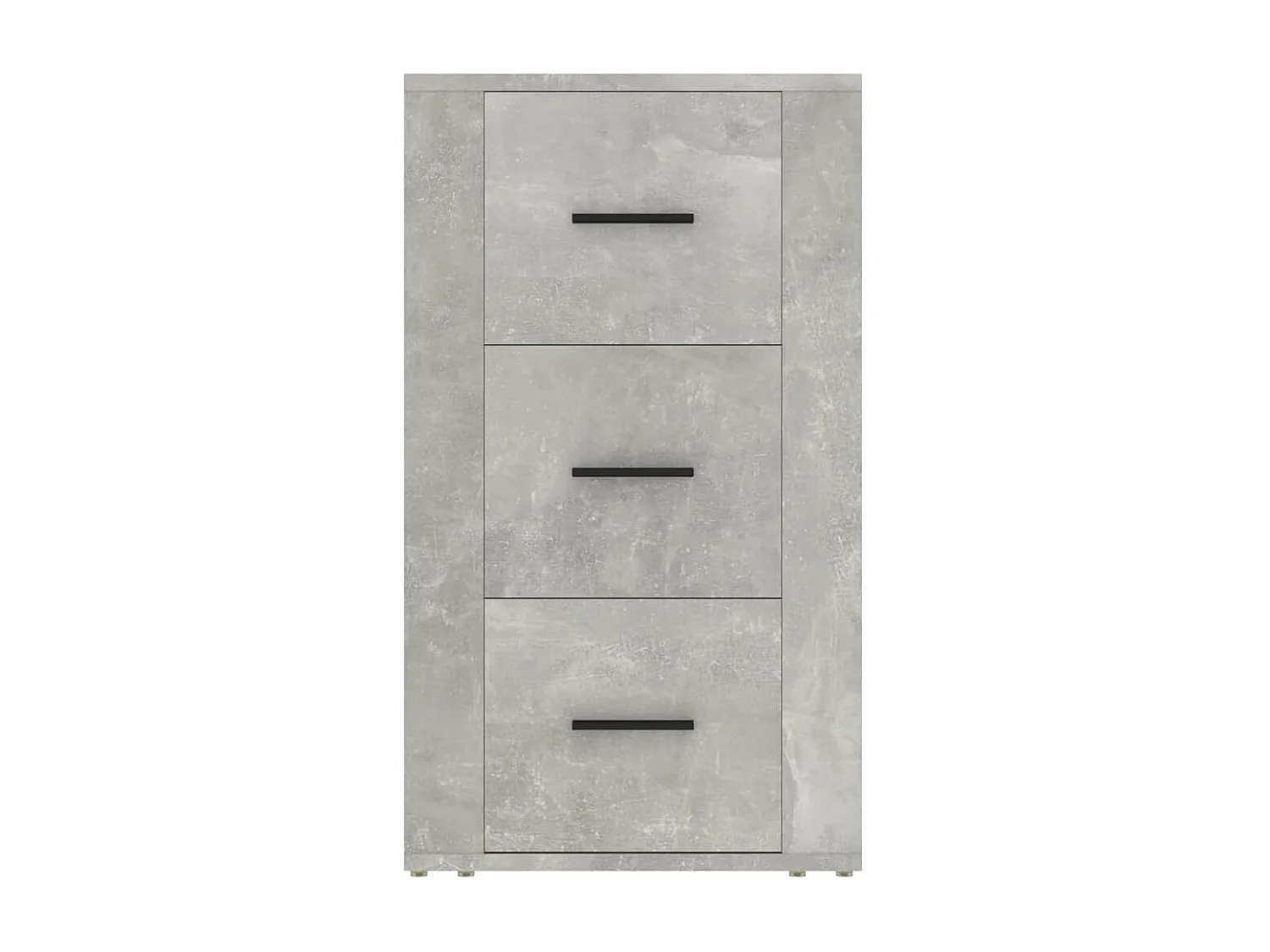 Buffet | Bahut | Meuble de rangement Gris béton 40x33x70 cm Bois d'ingénierie