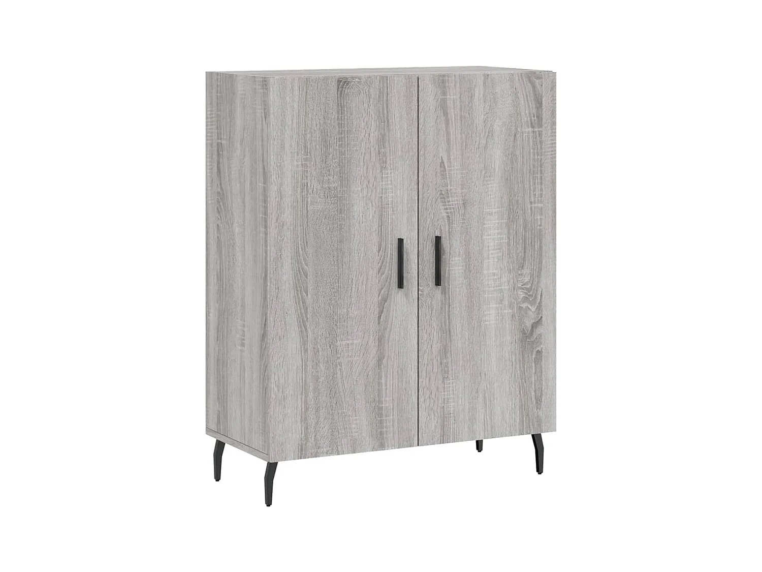 Credenza | Buffet | Armadio Grigio Sonoma 69,5x34x90 cm in Legno Multistrato