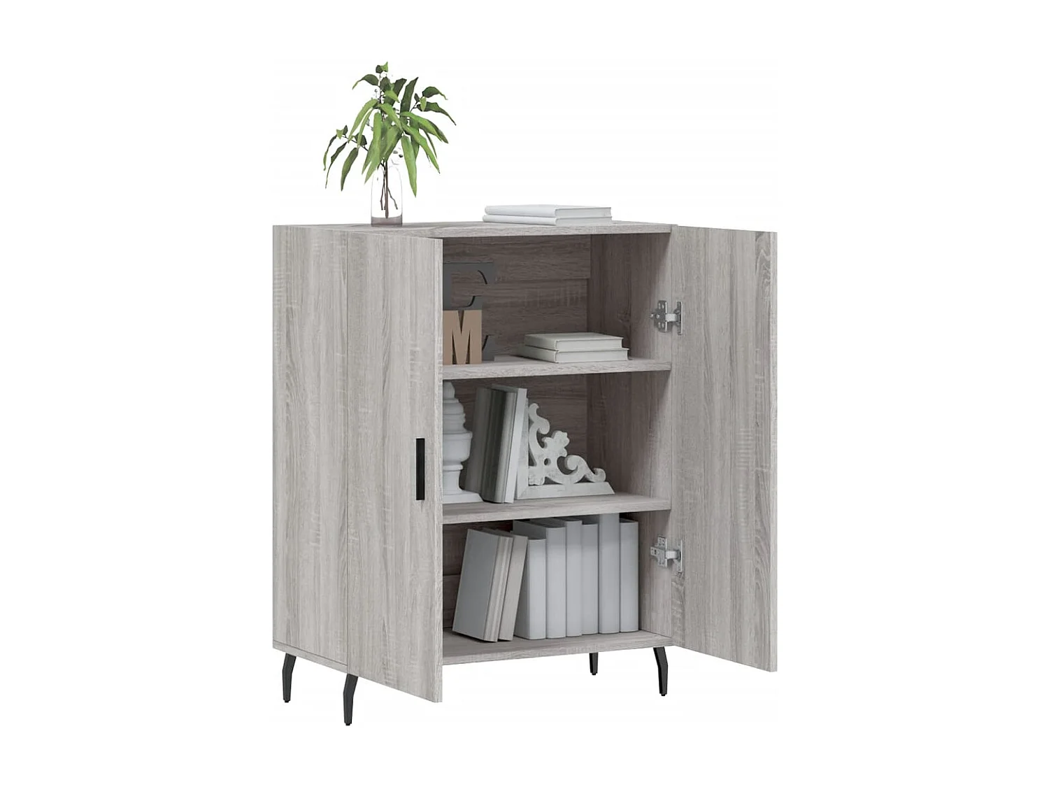 Buffet | Bahut | Meuble de rangement sonoma gris 69,5x34x90 cm bois d'ingénierie