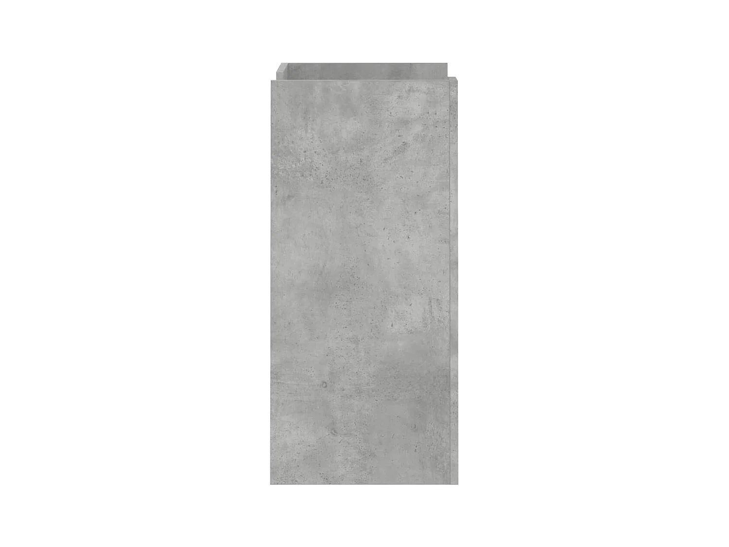 Buffet | Bahut | Meuble de rangement gris béton 45x35x75 cm Bois d'ingénierie