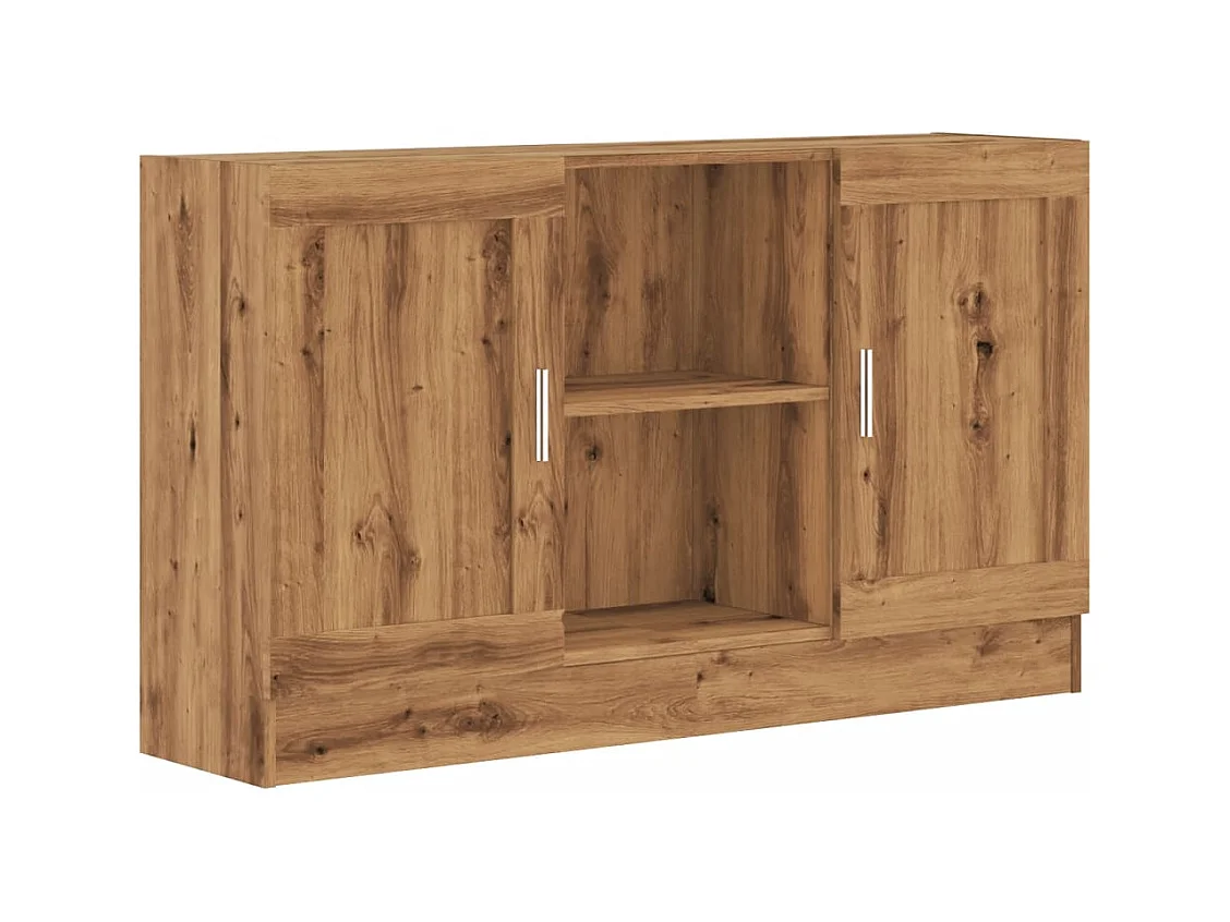 Credenza | Buffet | Armadio Rovere Artigianale 120x30,5x70 cm in Truciolato