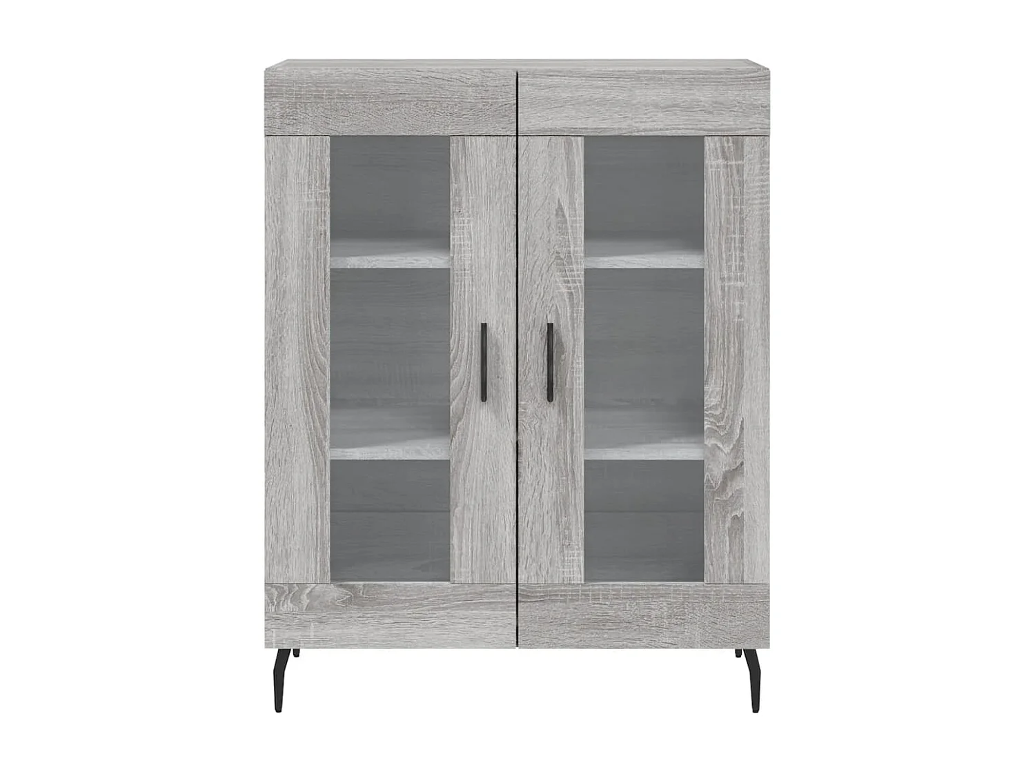 Buffet | Bahut | Meuble de rangement sonoma gris 69,5x34x90 cm bois d'ingénierie