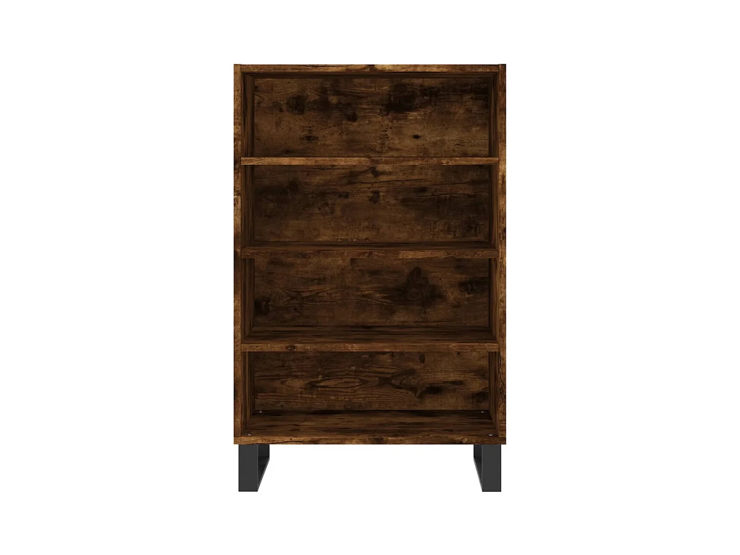 Credenza | Buffet | Armadio Rovere Fumo 57x35x90 cm in Legno Multistrato