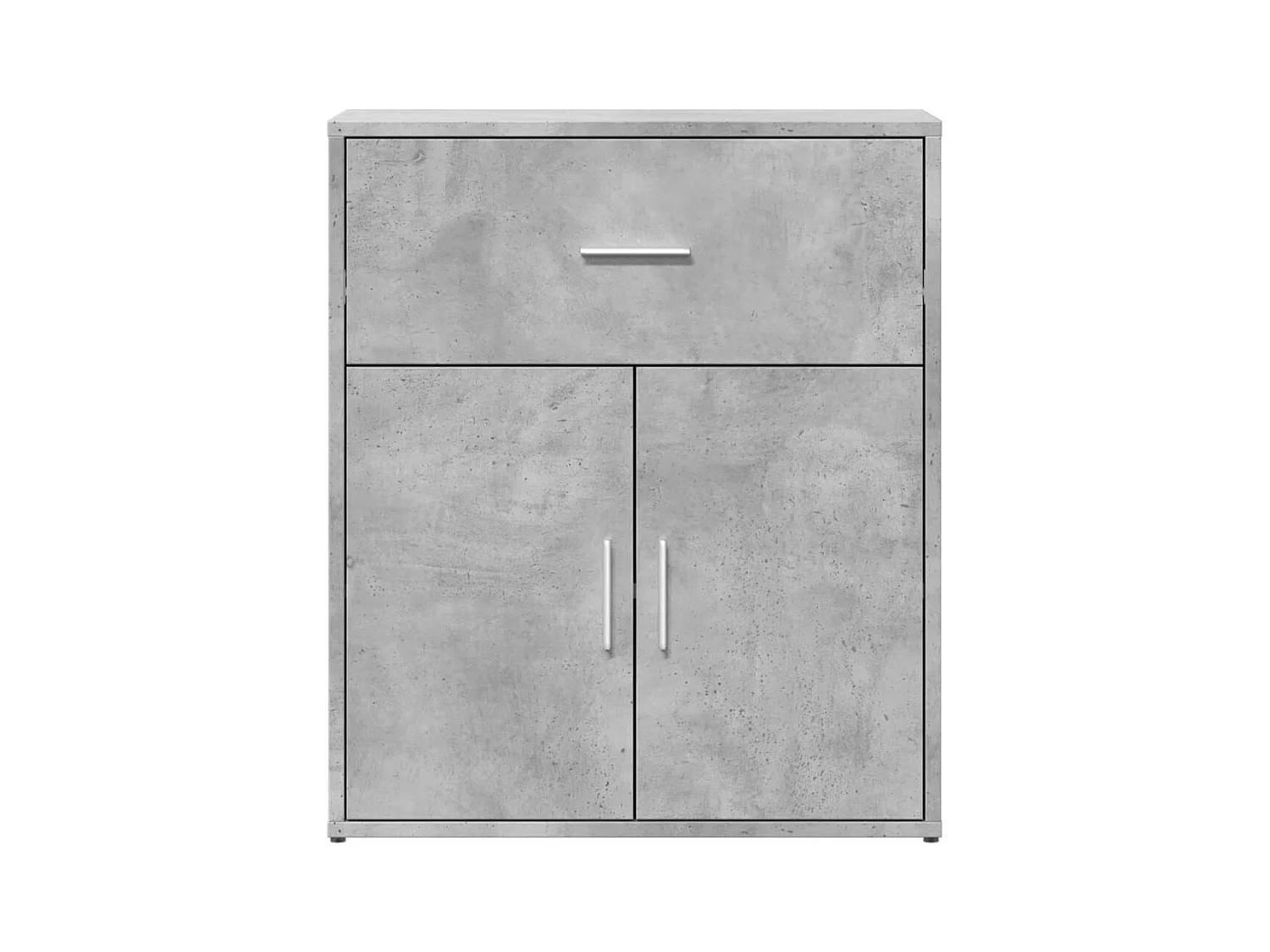 Buffet | Bahut | Meuble de rangement gris béton 60x31x70 cm bois d'ingénierie