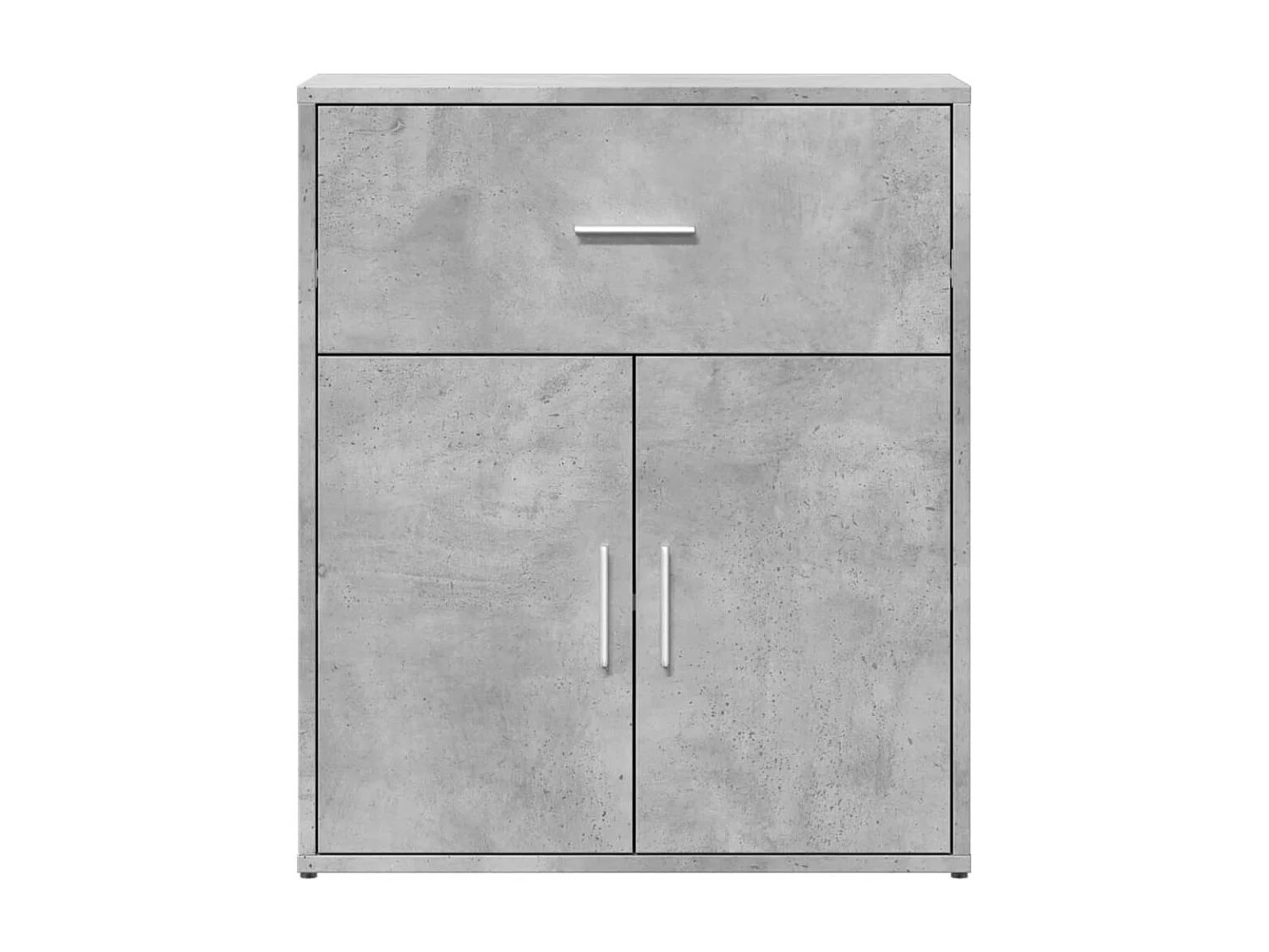 Buffet | Bahut | Meuble de rangement gris béton 60x31x70 cm bois d'ingénierie