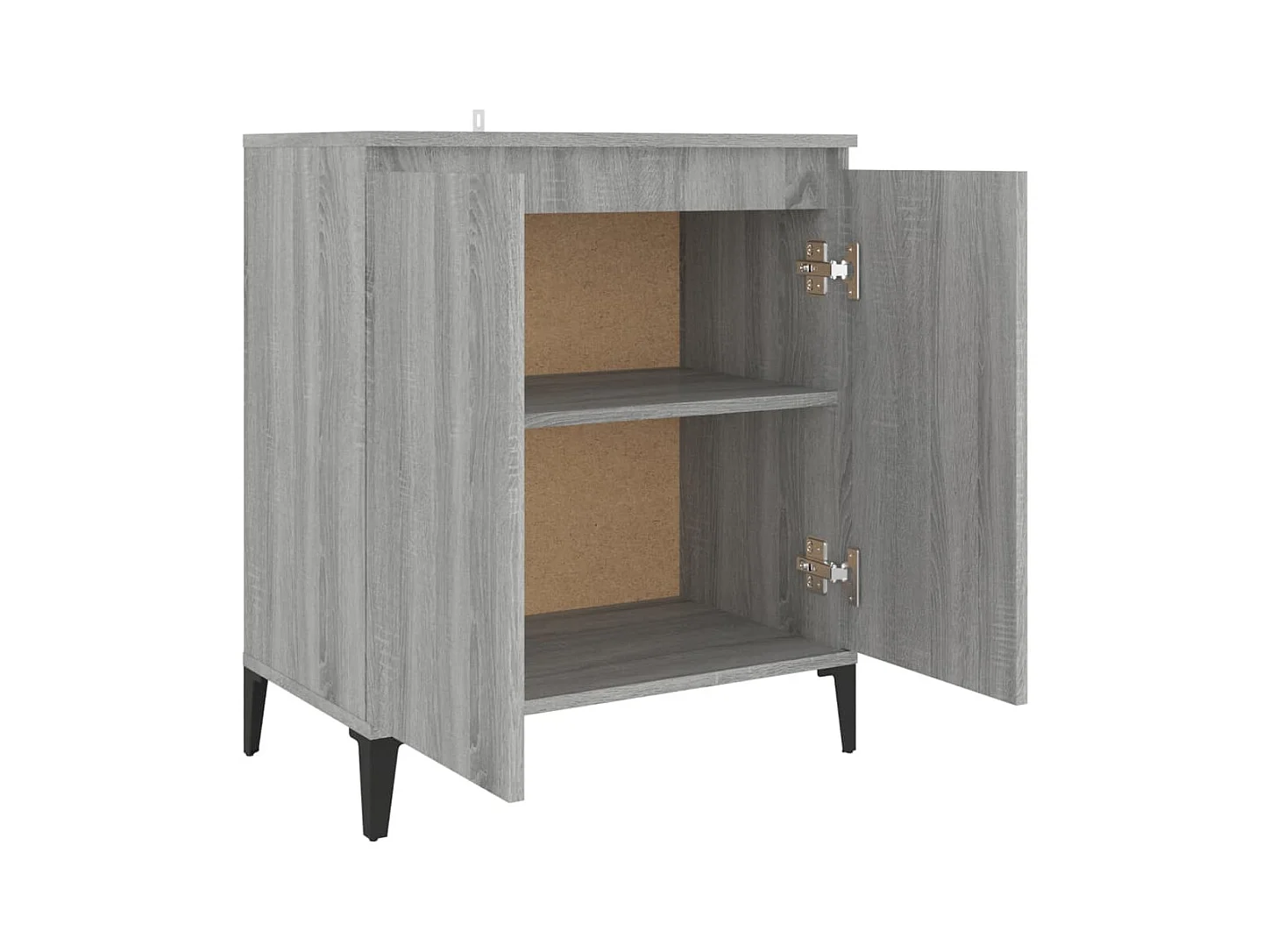 Credenza | Buffet | Armadio Grigio Sonoma 60x35x70 cm in Legno Ingegnerizzato