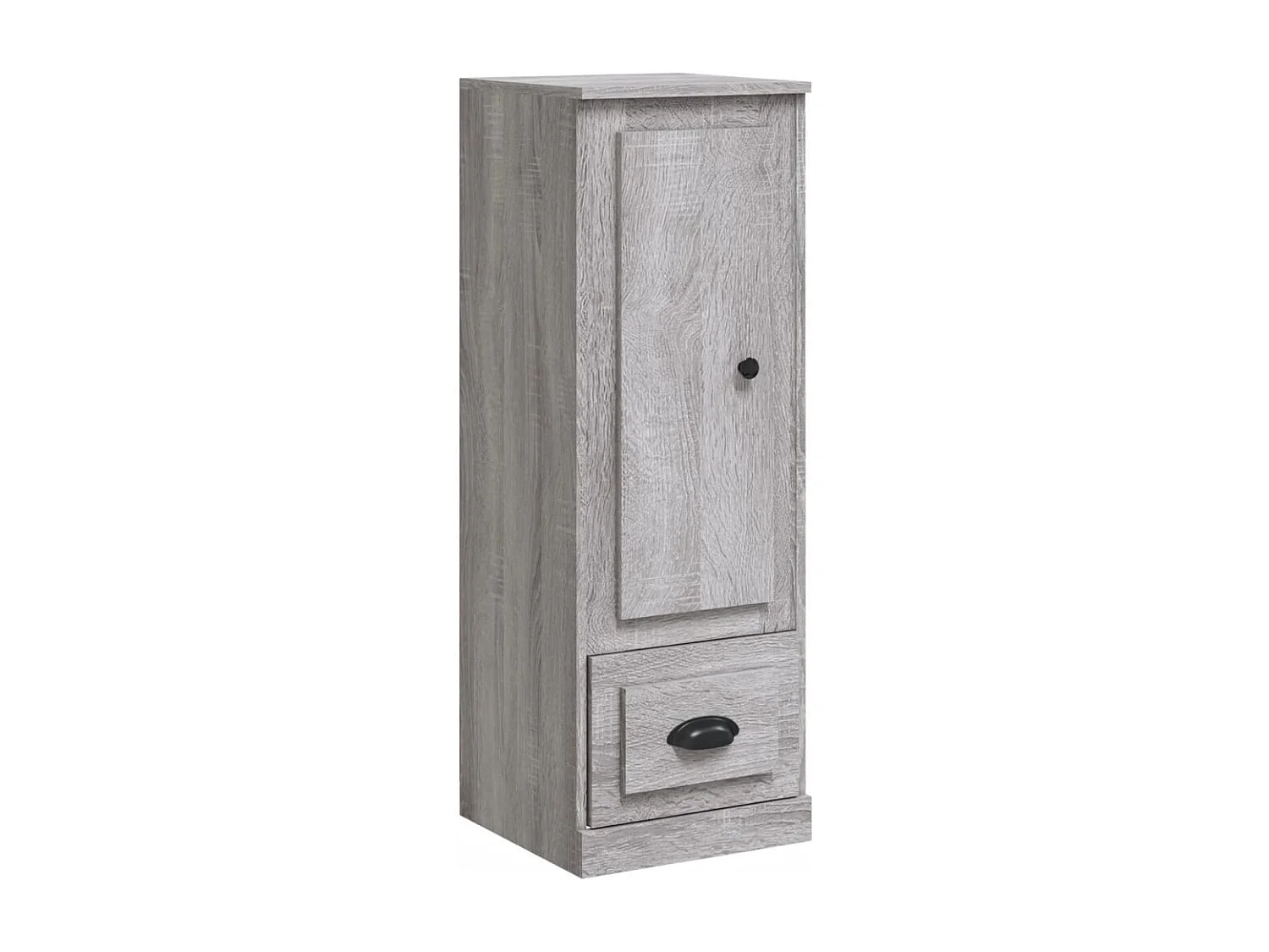 Buffet | Bahut | Meuble de rangement haut sonoma gris 36x35,5x103,5 cm bois d'ingénierie