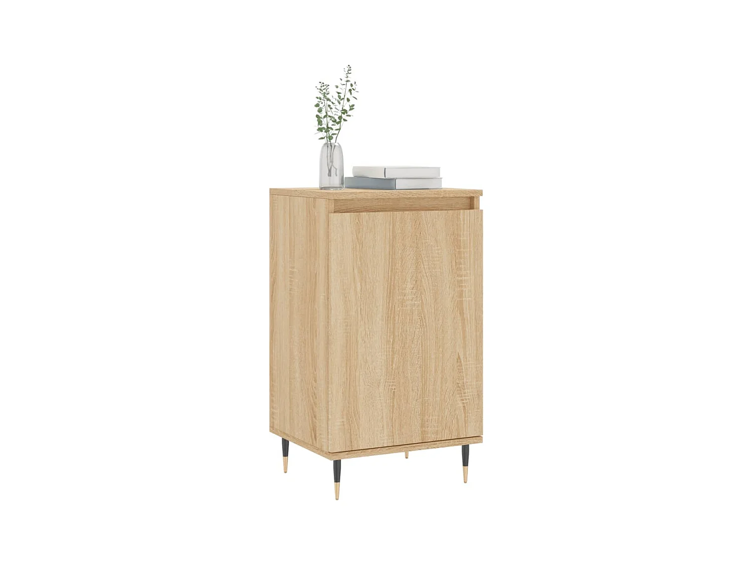 Buffets | Bahuts | Meuble de rangement 2 pcs chêne sonoma 40x35x70 cm bois d'ingénierie