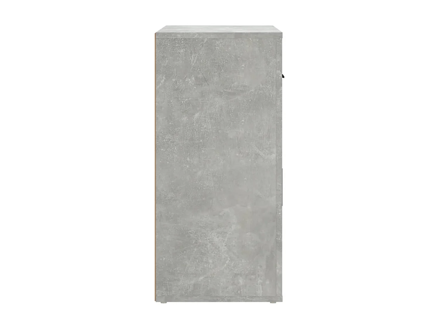 Buffet | Bahut | Meuble de rangement Gris béton 80x33x70 cm Bois d'ingénierie