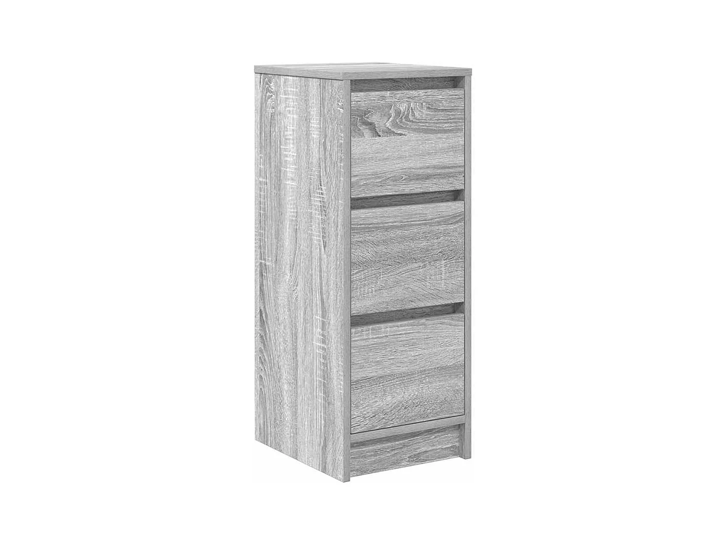 Buffet | Commode à tiroir | Meuble de rangement sonoma gris 29,5x34x76 cm bois d'ingénierie