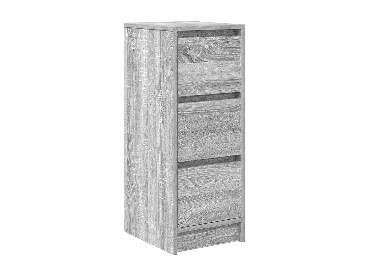 Buffet | Commode à tiroir | Meuble de rangement sonoma gris 29,5x34x76 cm bois d'ingénierie