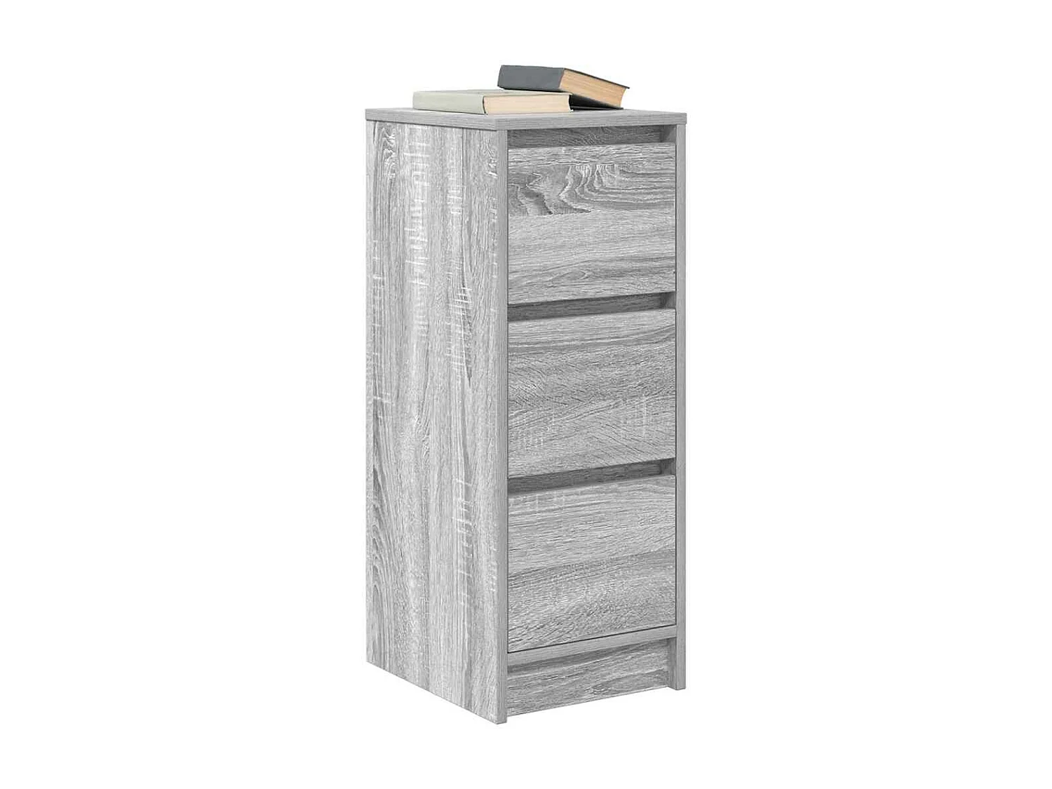 Buffet | Commode à tiroir | Meuble de rangement sonoma gris 29,5x34x76 cm bois d'ingénierie