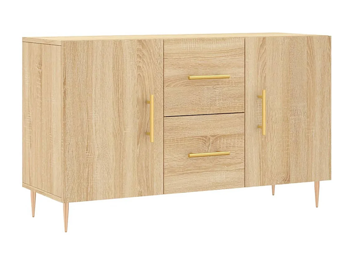Credenza | Buffet | Armadio Rovere Sonoma 100x36x60 cm in Legno Multistrato