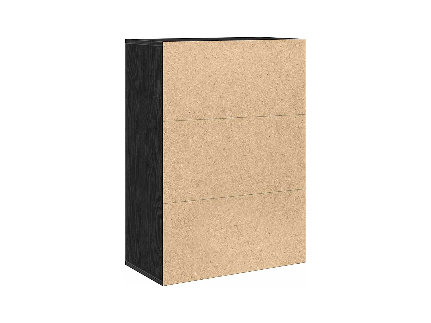 Sideboard | Credenza | Armadio Rovere Nero 60x31x84 cm Legno Ingegnerizzato