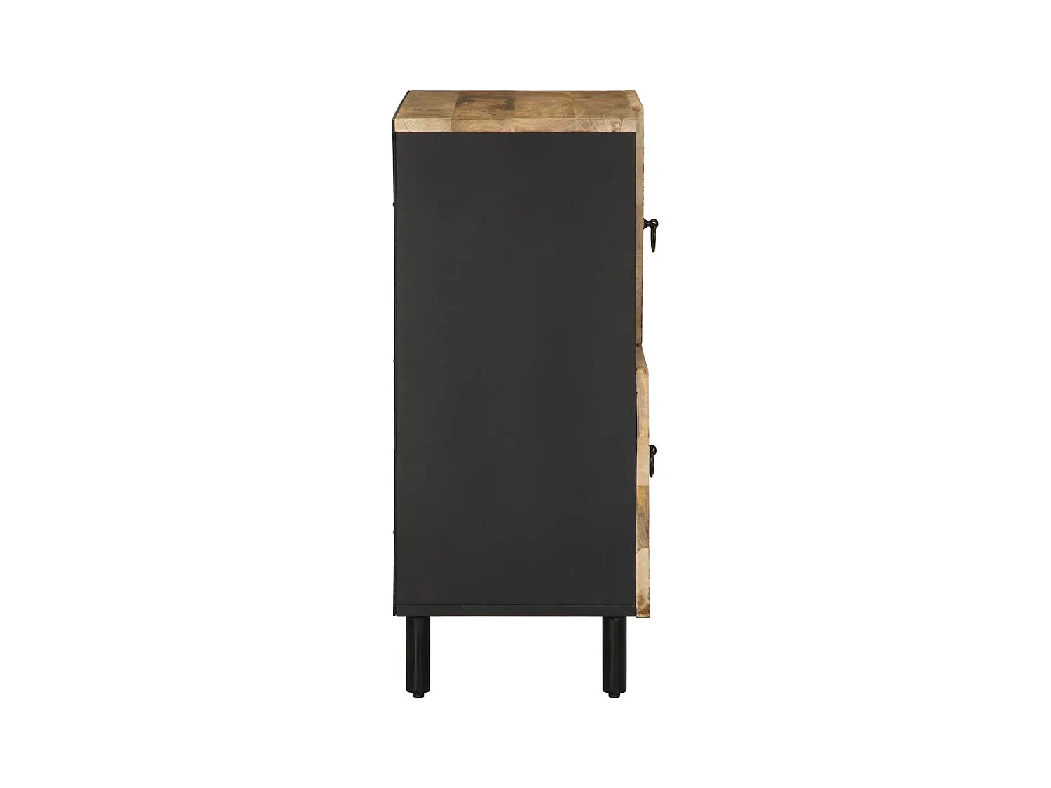 Buffet | Bahut | Meuble de rangement 80x33,5x75 cm bois de manguier brut massif