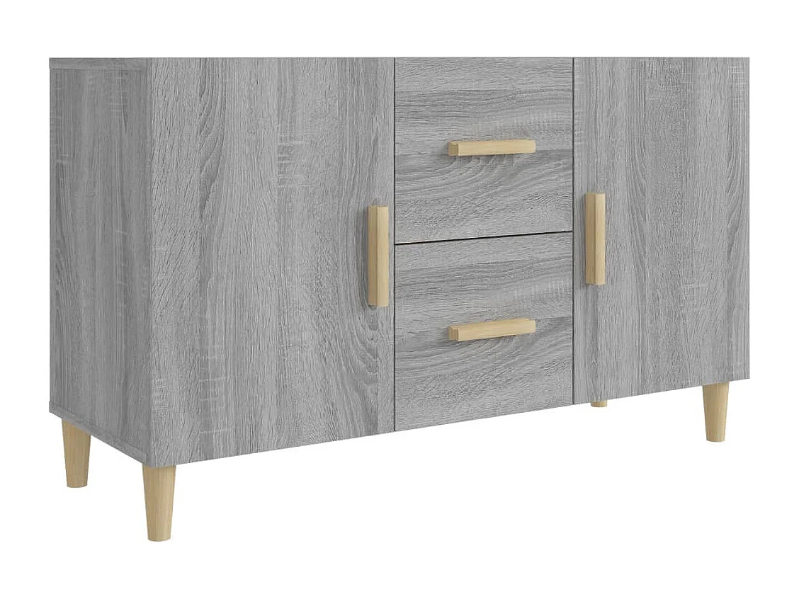 Buffet | Bahut | Meuble de rangement sonoma gris 100x36x60 cm bois d'ingénierie