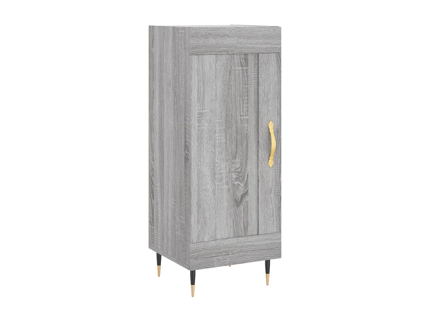 Credenza | Buffet | Armadio Grigio Sonoma 34,5x34x90 cm in Legno Multistrato
