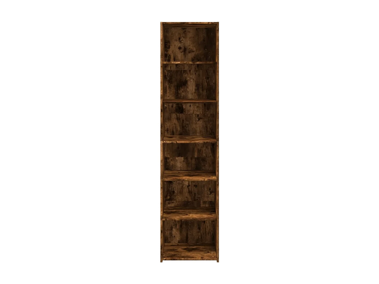Buffet | Bahut | Meuble de rangement haut chêne fumé 45x41x185 cm bois d'ingénierie