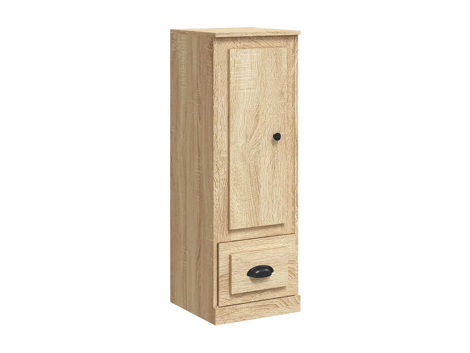 Buffet | Bahut | Meuble de rangement haut chêne sonoma 36x35,5x103,5 cm bois d'ingénierie