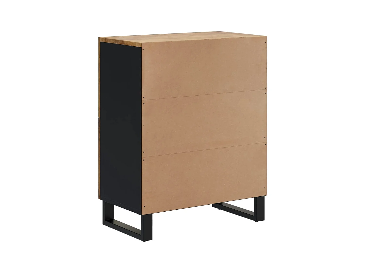 Buffet | Bahut | Meuble de rangement avec 4 portes 60x33x75 cm bois massif de manguier