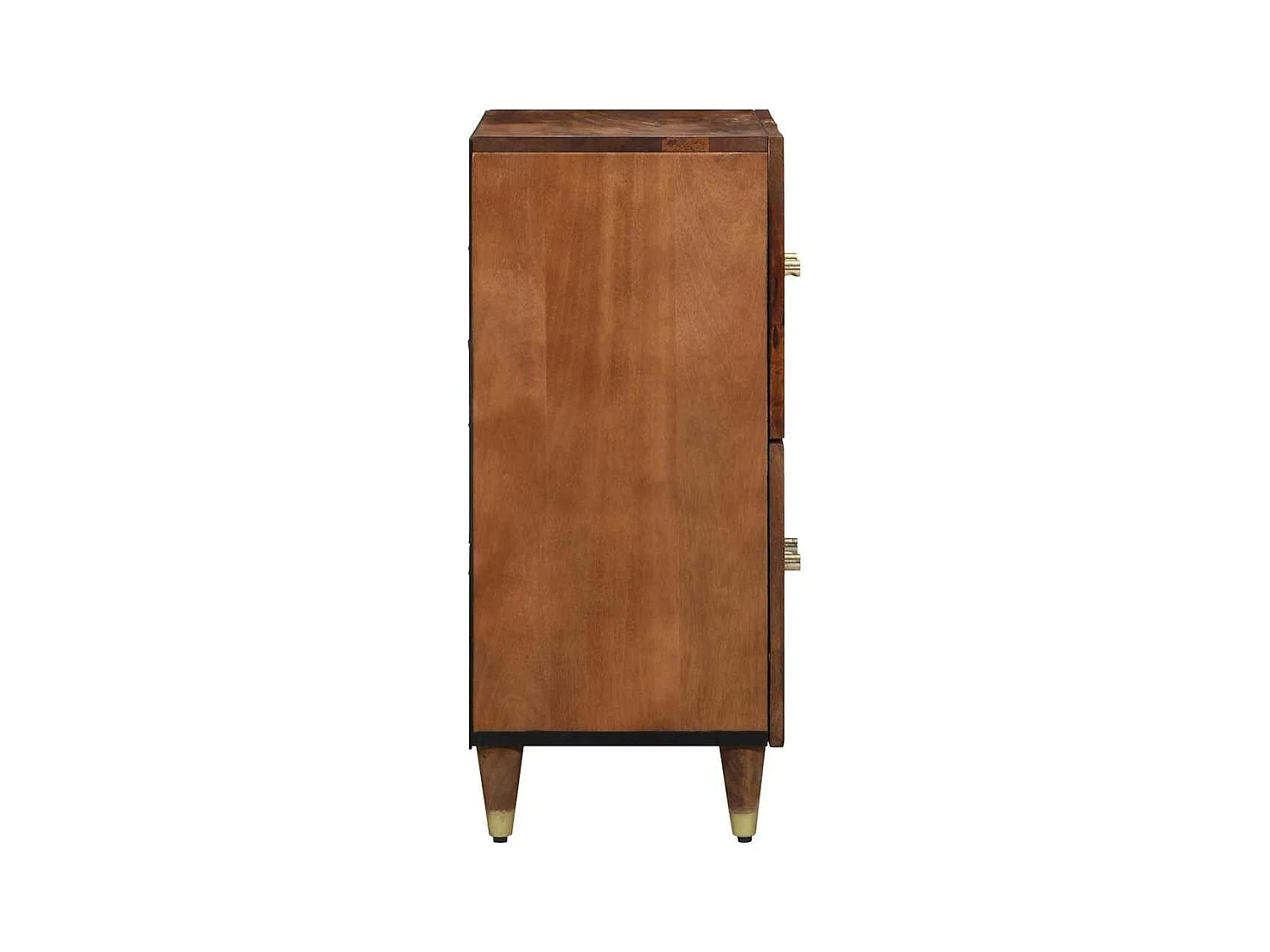 Buffet | Bahut | Meuble de rangement Marron miel Bois d'acacia massif 60 x 33 x 75 cm Buffet | Bahut | Meuble de rangement