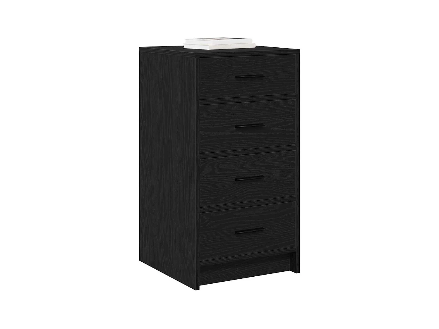 Buffet | Bahut | Meuble de rangement Chêne Noir 40x41x75 cm Bois d'ingénierie