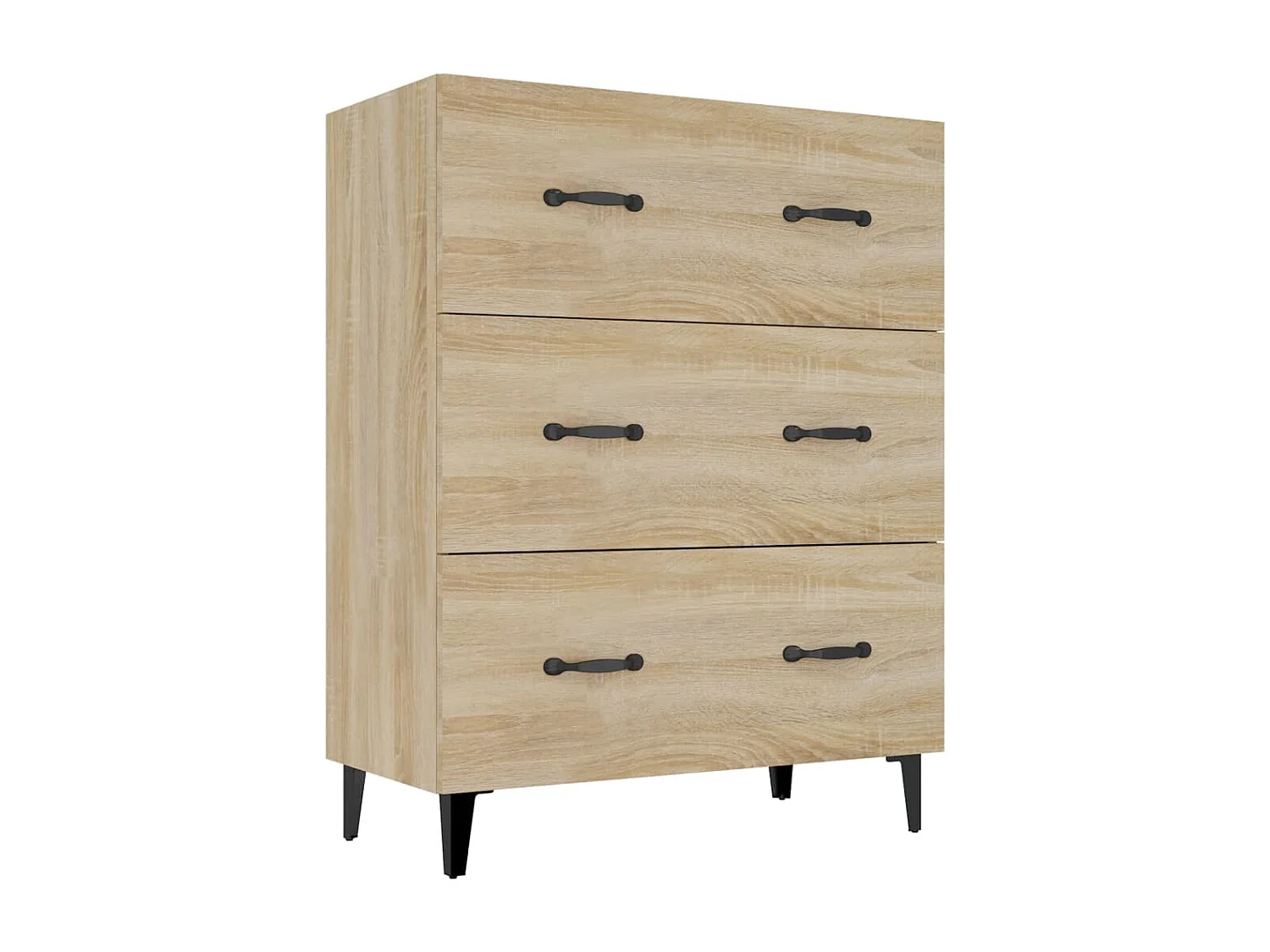 Credenza | Buffet | Armadio Rovere Sonoma 69,5x34x90 cm in Legno Multistrato