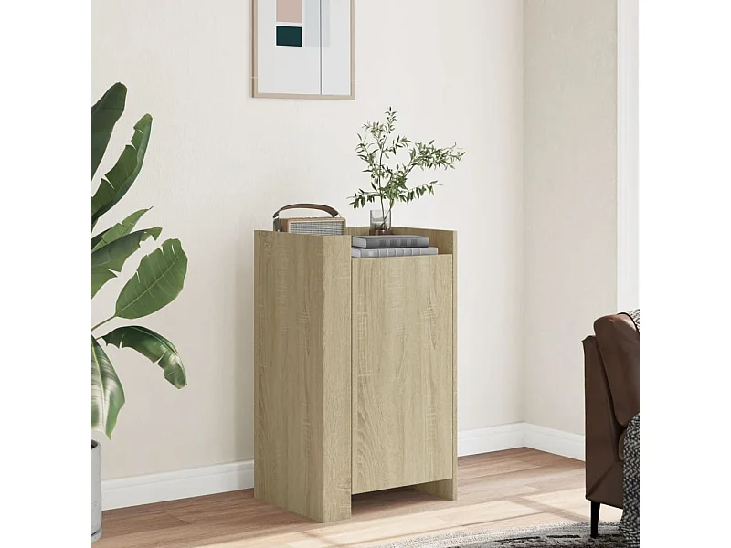 Buffet | Bahut | Meuble de rangement chêne sonoma 45x35x75 cm bois d'ingénierie