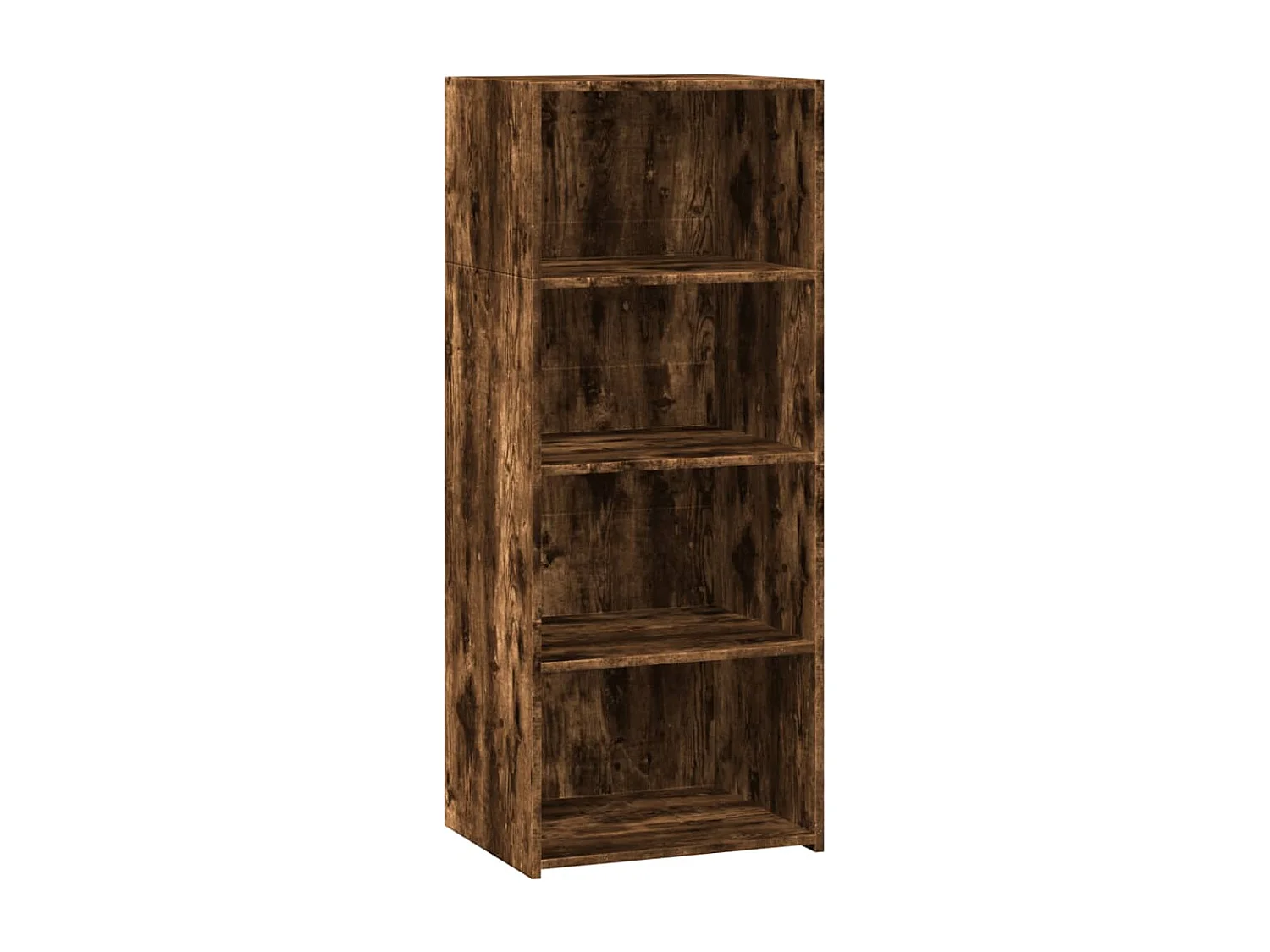 Buffet | Bahut | Meuble de rangement haut chêne fumé 50x41x124 cm bois d'ingénierie