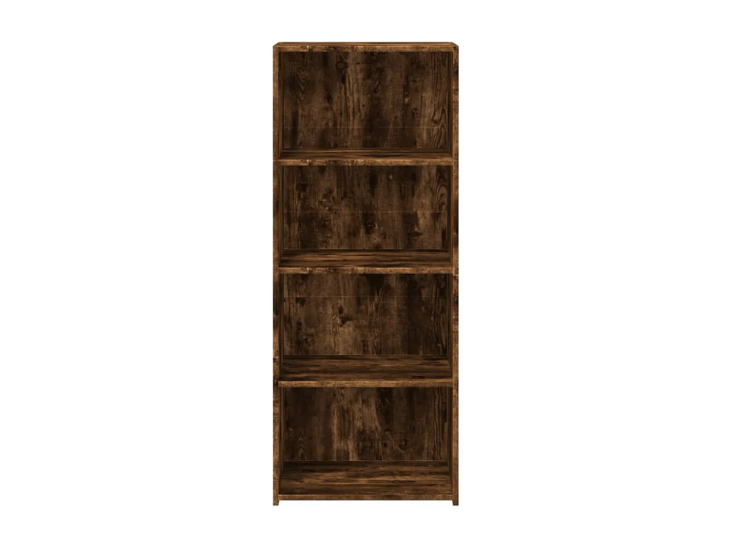 Buffet | Bahut | Meuble de rangement haut chêne fumé 50x41x124 cm bois d'ingénierie