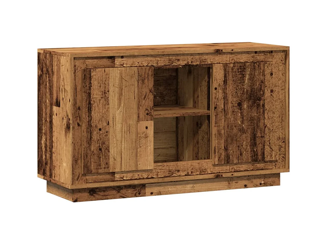 Buffet | Bahut | Meuble de rangement vieux bois 102x35x60 cm bois d'ingénierie