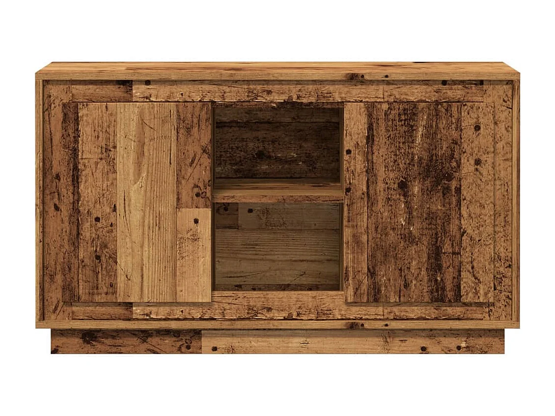 Buffet | Bahut | Meuble de rangement vieux bois 102x35x60 cm bois d'ingénierie