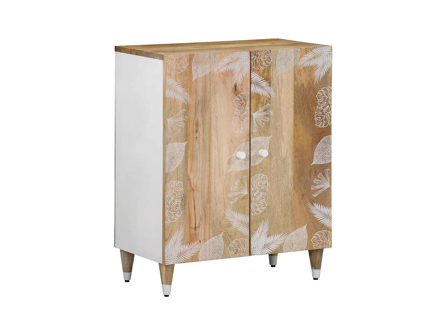 Buffet | Bahut | Meuble de rangement 60x33,5x75 cm bois de manguier massif