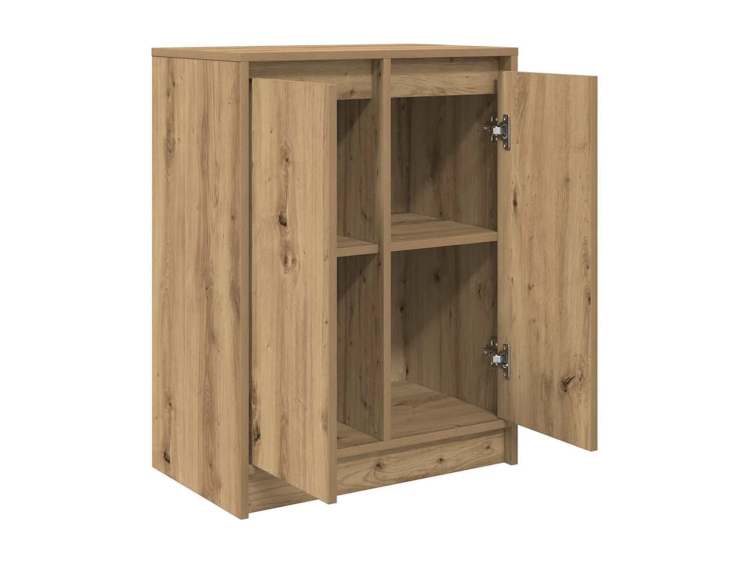 Credenza | Buffet | Armadio Rovere Artigianale 57x34x76 cm in Legno Multistrato