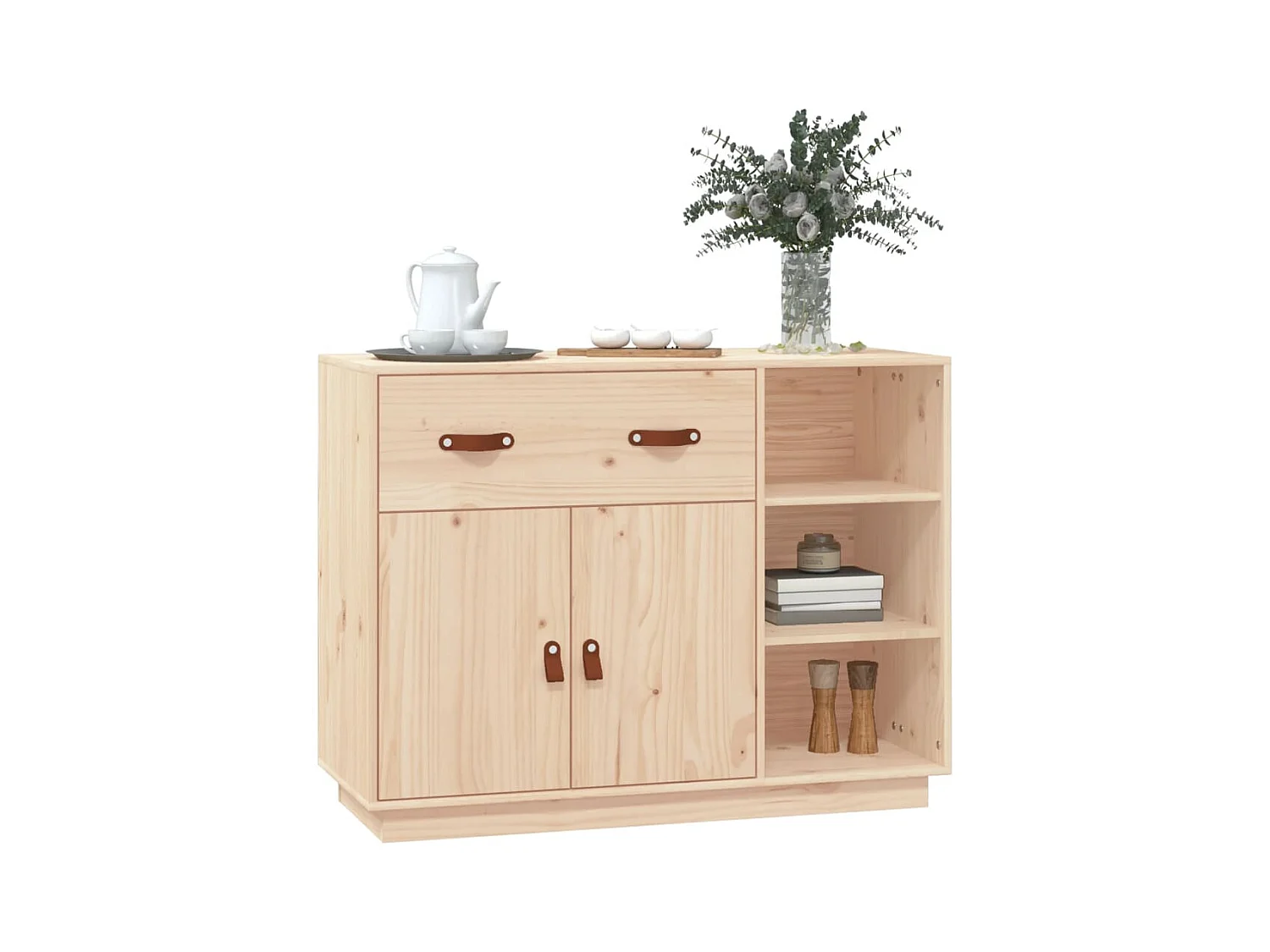 Buffet | Bahut | Meuble de rangement 98,5x40x75 cm Bois massif de pin