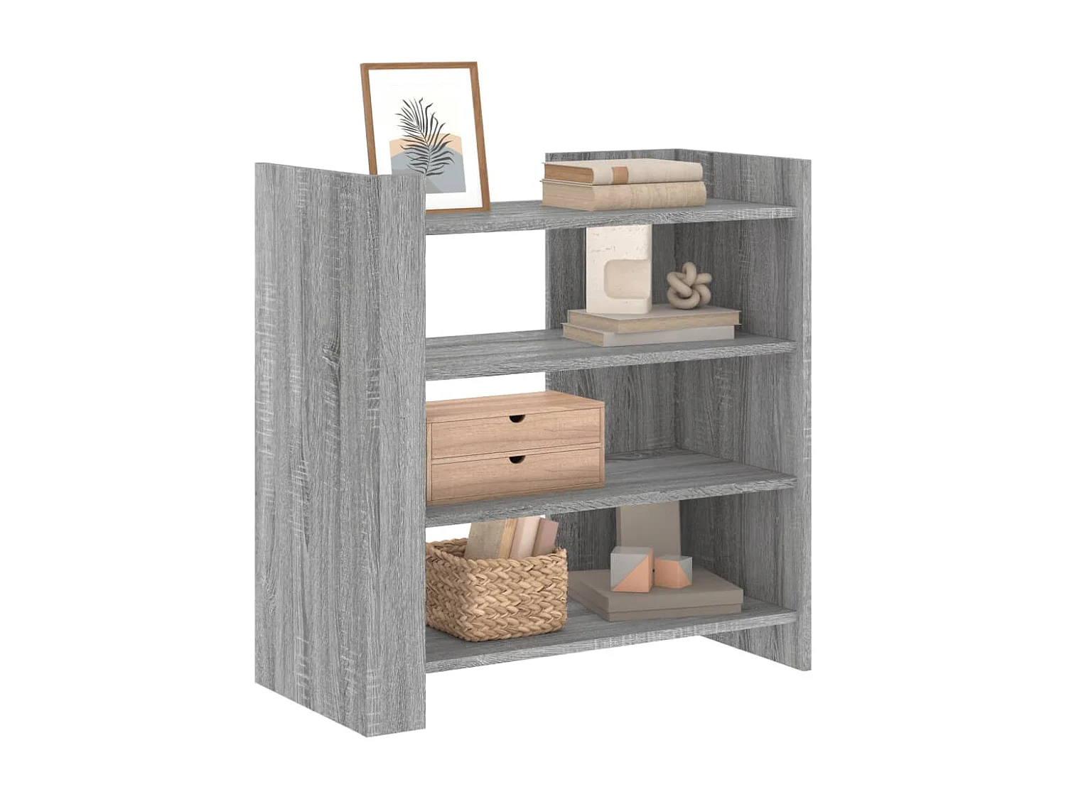Buffet | Bahut | Meuble de rangement sonoma gris 73,5x35x75 cm bois d'ingénierie